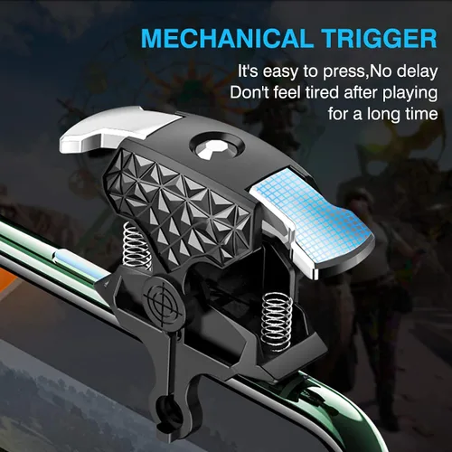 Vista 3 de 14 in 1 PUBG Mobile Phone Triggers with Cooling Fan, Cell Phone Gaming Controller with Cooler for PUBG/Call of Duty/Rules of Survival/Free Fire