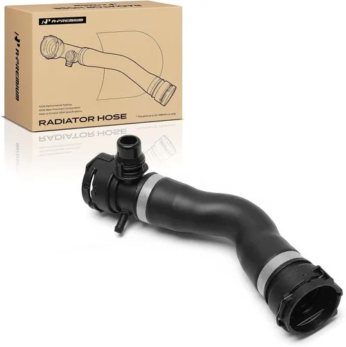 Vista 9 de A-Premium Manguera de tubo de agua refrigerante del radiador superior Compatible con BMW E82, E88, E89, E90, E91, E92, E93, 323i, 325i, 325xi, 328i
