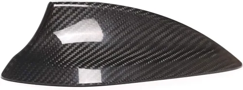 Vista 2 de YIWANG 100% fibra de carbono real para BMW F15 F20 F21 F16 F45 F46 F26 F48 F49 F85 F86 G02 2012-2019 Shark Fin cubierta de antena