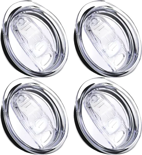 Vista 14 de Tapas de repuesto para vaso de vino de 12 onzas, diámetro interior de 2.8 x 2.8 pulgadas, paquete de 2 fundas deslizantes de silicona a prueba