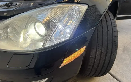 Vista 7 de iJDMTOY Lente transparente/blanca ámbar tira de luz LED frontal lateral compatible con Mercedes W221 Pre-LC S320 S350 S400 S500 S550 S550 S600