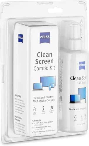 Vista 2 de Kit de Limpieza de Pantalla ZEISS para Ordenadores, Teléfonos, Televisores y Más