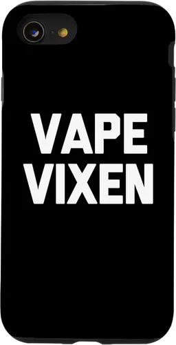 Vista 8 de iPhone 12 mini Vape Vixen T-Shirt divertido dicho sarcástico fumar vaping caso