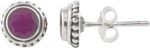 Vista 9 de Round Gemstone Stud Design 2