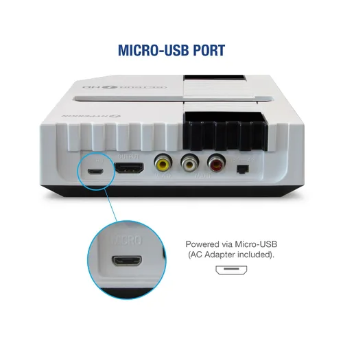 Vista 7 de Hyperkin RetroN 1 HD Gaming Console for NES (White) - Nintendo WiiGameCube