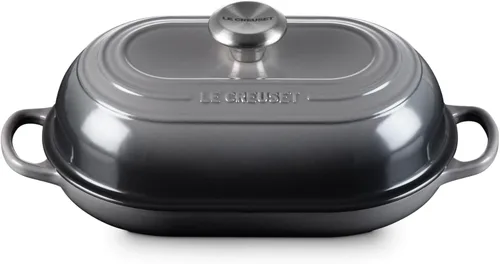 Vista 13 de Le Creuset Horno de pan ovalado Signature de hierro fundido esmaltado, 11.5 pulgadas, Artichaut