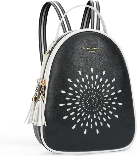Vista 31 de T1953 Mochila para mujer, de piel sintética, para regalo para niñas y mujeres