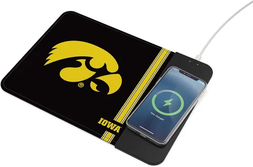 Vista 55 de SOAR NCAA Almohadilla de ratón unisex con carga inalámbrica para teléfono celular