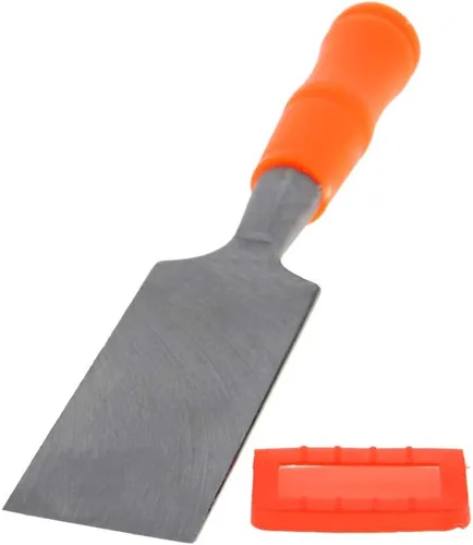 Vista 14 de Utoolmart Cincel de madera para carpintería de 0.394 in de ancho cabeza plana de talla de acero de alto carbono y mango de PVC para carpintería