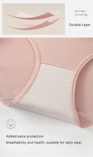 Vista 7 de abandi Ropa interior para mujer, de cintura alta, de algodón, cobertura completa, control de abdomen, paquete de 5