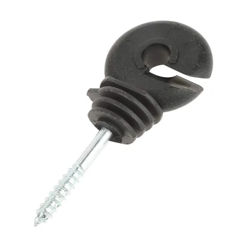 Vista 9 de 50 aisladores de anillo de rosca, aisladores de poste de madera, accesorios de sistema de rejilla para ganadería electrónica