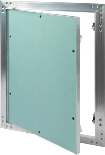 Vista 65 de Panel de acceso de aluminio para paneles de yeso de 6 x 6 pulgadas, puerta del eje de servicio, plomería, electricidad, calefacción, escotilla