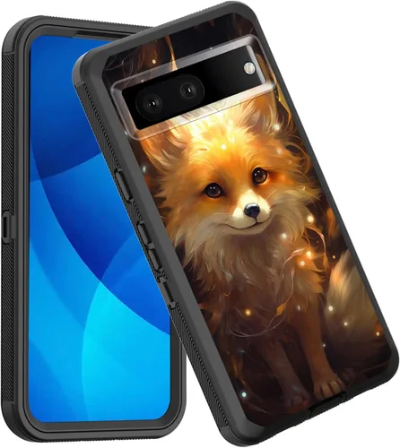 Vista 35 de Funda para Pixel 7a, a prueba de golpes, 3 capas, protección de cuerpo completo, resistente, de alto impacto, para Google Pixel 7a de 6.1 pulgadas