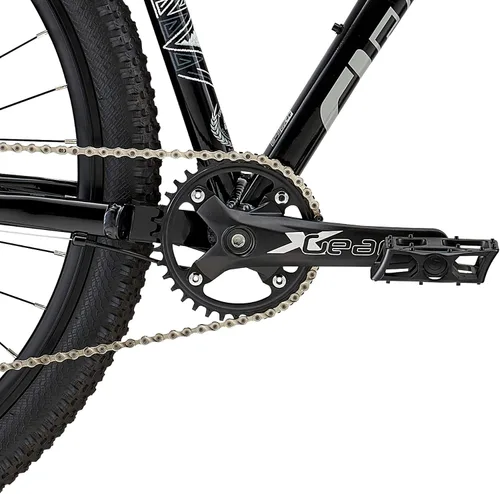 Vista 8 de Eastern Bikes Alpaka Bicicleta de montaña ligera de 29 pulgadas, 9 velocidades, frenos de disco hidráulicos, suspensión delantera disponible en 4
