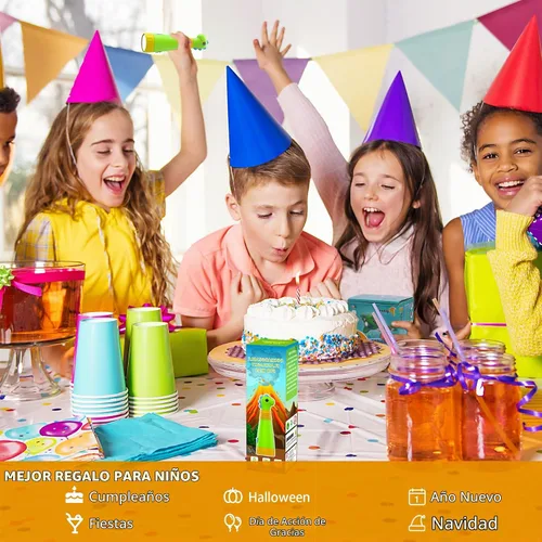 Vista 7 de Linterna recargable de dinosaurio con rugido para niños, linterna de campamento para niños, linterna de mano para niños, luces de Navidad