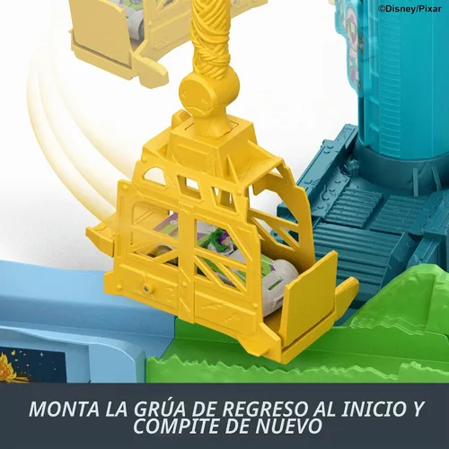 Vista 4 de Hot Wheels Disney y Pixar Toy Story 5 Buzz Lightyear - Juego de pistas