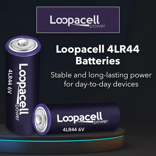 Vista 2 de 10 4LR44 6V Baterías Alcalinas para perro collares de choque/entrenamiento por Loopacell.