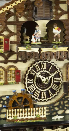 Vista 2 de Trenkle Reloj Cuco de Cuarzo con Música, Turning Dancers TU 4258 QMT HZZG