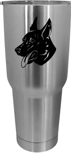 Vista 133 de Cairn Terrier - Vaso grabado con temática de perro, 30 onzas
