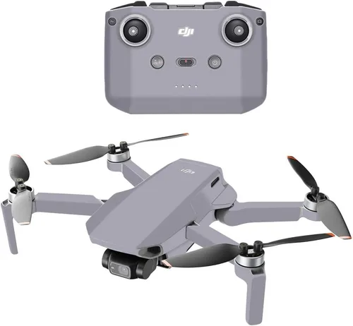 Vista 9 de MightySkins - Compatible con DJI Mini 2 Dron portátil - Rubor sólido Funda protectora de vinilo duradera y única Fácil de aplicar, quitar
