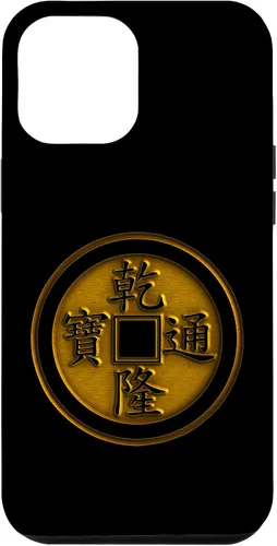 Vista 25 de iPhone 12/12 Pro I Ching Coin Chinese Lucky Charm Fortune Success Money Magic Case