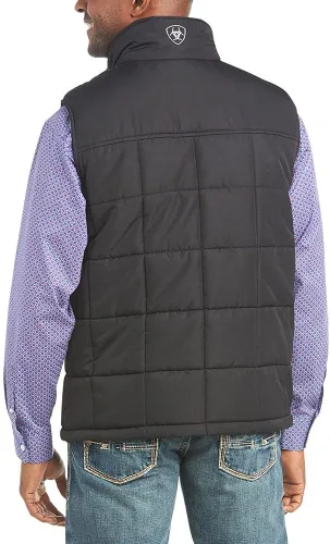 Vista 2 de Ariat Chaleco Crius para hombre, Negro