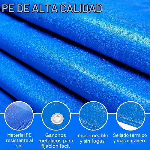 Vista 3 de Aulock Almohadillas de piscina de 16.4 x 16.4 pies para piscina sobre