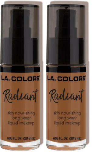 Vista 3 de L.A. COLORS Maquillaje Líquido Radiante, Beige CLM388