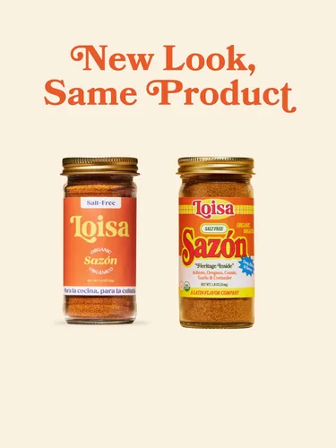 Vista 5 de Loisa Condimento Sazón SIN SAL, Orgánico USDA, Sin OGM, Sin MSG, Sin Conservantes, Sin Colorantes Artificiales, Sin Sabores Artificiales, Sabor