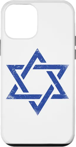 Vista 16 de Funda para iPhone 12 Pro Max Israel Bandera Israelí Símbolo Judío Estrella de David Pride Israel