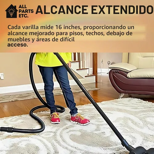 Vista 8 de Varitas de extensión de vacío de 1.25 pulgadas, accesorios y accesorios de vacío de 1.260 in Tubos de tubo de vacío de varilla de extensión de 3