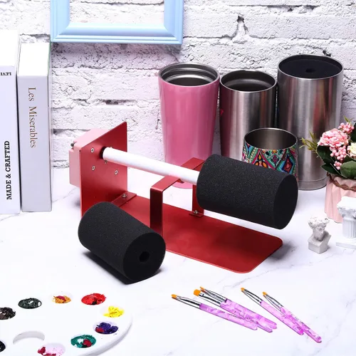 Vista 6 de Honoson 4 tamaños, 8 piezas de vasos de espuma Turner para vasos de espuma de PVC de 1/2 pulgada, accesorios para todos los vasos de 10 a 40 onzas