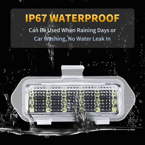 Vista 4 de Luces LED para espejos de charco para Chevy Silverado 1500 Classic Avalanche 1500 2500 GMC Sierra 1500 Classic Cadillac Escalade/Escalade ESV EXT