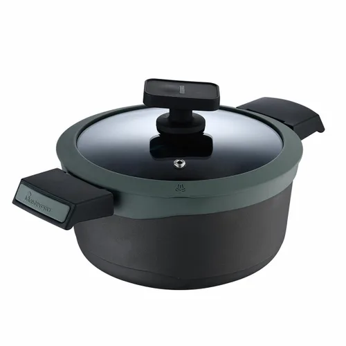 Vista 2 de Cacerola Con Tapa Masterpro GASTRO REECO MP Negro