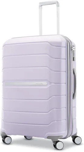 Vista 43 de Samsonite Freeform de carcasa rígida expandible con ruedas giratorias dobles, Negro