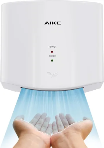 Vista 8 de AIKE Limpiador de aire compacto secador de manos 110V 1400W Negro (con enchufe de 2 pines) Modelo AK2630S