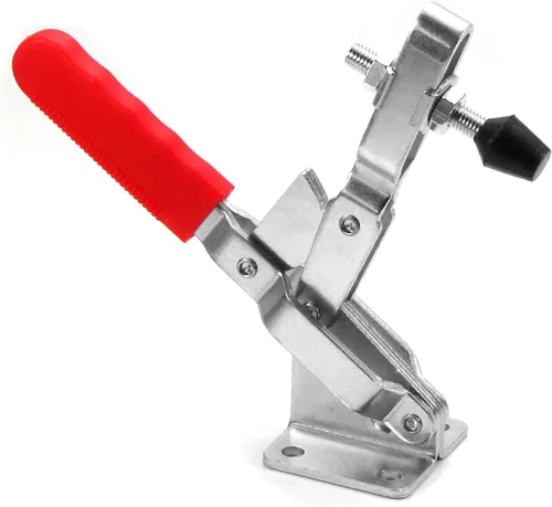 Vista 3 de Utoolmart Abrazadera de palanca vertical GH-101-E Abrazadera de liberación rápida 396.8 lbs Capacidad de retención 1 PC