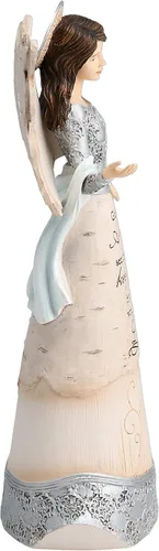 Vista 2 de Elements 82310 - Figura coleccionable de ángel de la guarda, ángel con halo, 9 pulgadas