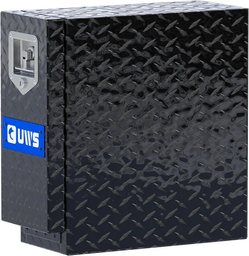 Vista 6 de UWS EC20032 Caja de herramientas de aluminio de pared pesada de aluminio de 18 pulgadas con 5 cajones