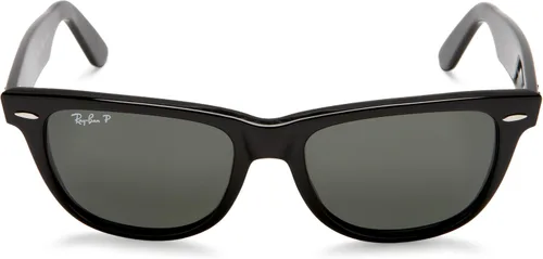 Vista 9 de Ray-Ban RB2140 Original Wayfarer Gafas de sol cuadradas polarizadas, Negro, tortuga