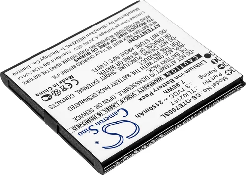 Vista 2 de El reemplazo de la batería TLi021F7 de 3.7V 2150mAh es EE70 EE70VB