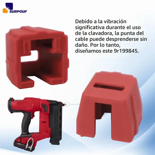 Vista 4 de 5PK 9R199845 9R199845-2 Compatible con Clavadora No-Mar Punta Porter Cable BN200SB