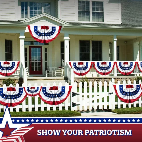 Vista 7 de G128 - Decoraciones patrióticas bordadas