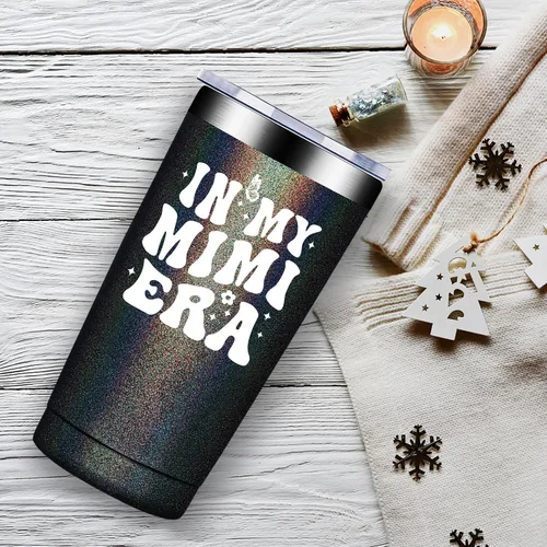 Vista 5 de Fufandi Regalos para Mimi, la Mejor Mimi de Todas - Regalos de Navidad, Día de la Madre y Cumpleaños para Mimis, Abuela, Abuelita, Nueva Nana - Taza