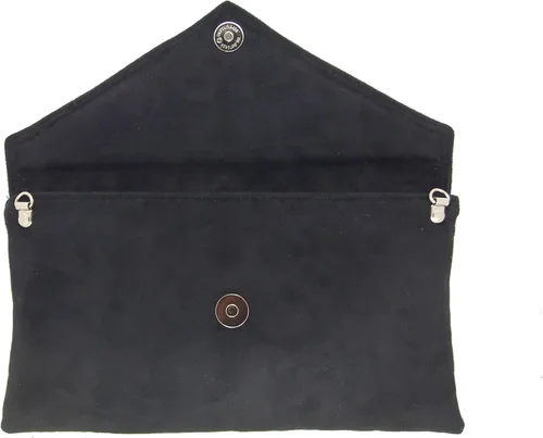 Vista 4 de LONI Bolso de mano de gamuza sintética para mujer