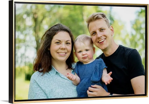 Vista 16 de Impresiones en lienzo personalizadas con tus fotos, impresiones artísticas personalizadas de fotos a lienzo para fotos de familiares, bodas Sin marco