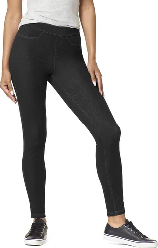 Vista 14 de HUE Women's Essential Denim Leggings for Women Negro