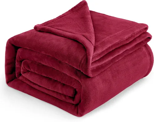 Vista 36 de Bedsure GentleSoft Bedding Manta de Vellón para Niñas y Niños - Mantas Pequeñas Suaves, Acogedoras y Bonitas para Viajes, 43x55 Pulgadas, Blanco
