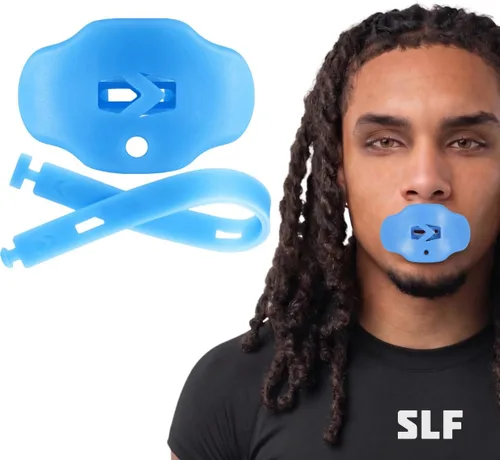 Vista 16 de SLEEFS Protector Bucal de Fútbol - Protector Bucal para Adultos/Jóvenes con Correa - Protector de Labios/Dientes - Sin Hervir - para Negro