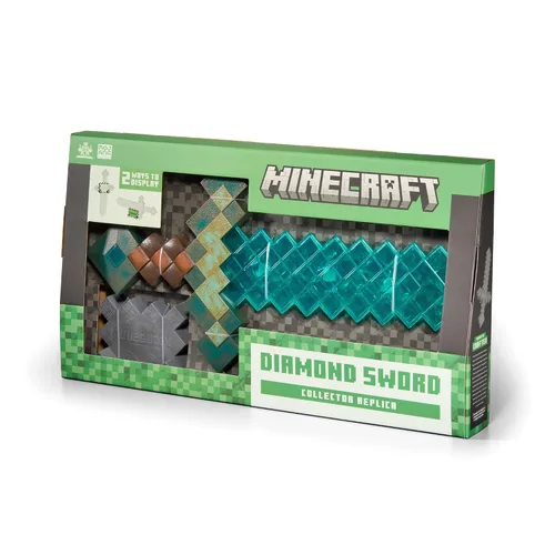 Vista 7 de The Noble Collection Minecraft Diamond Sword Collector Replica